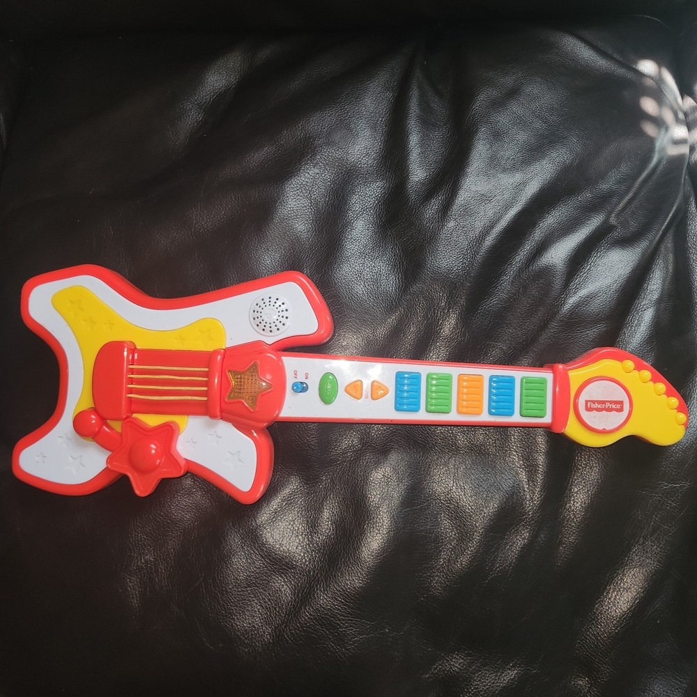Fisher Price Rockstar Guitar Ages 2+ Toy